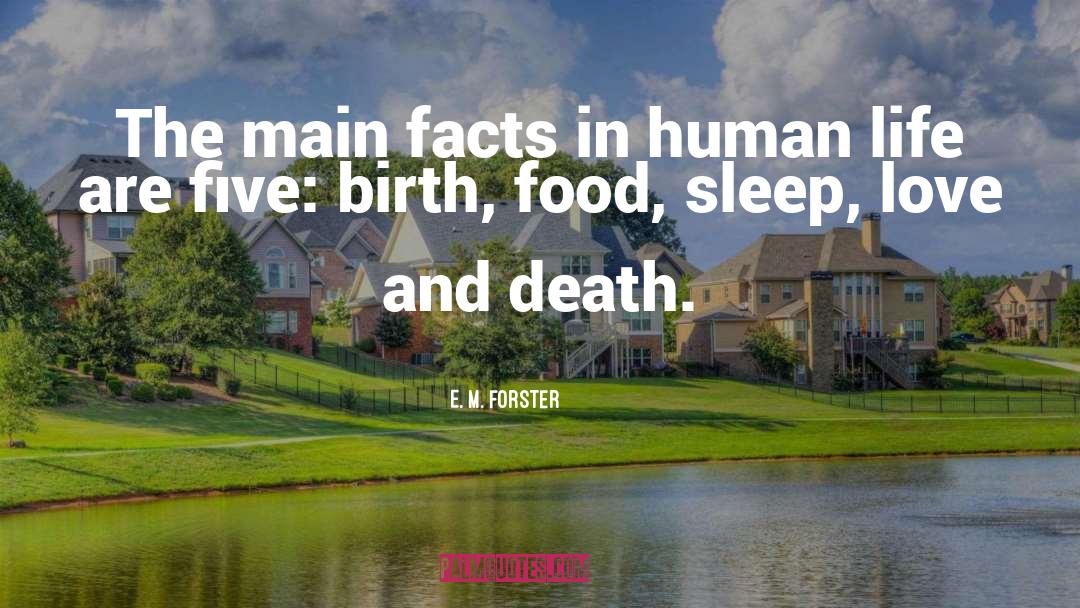Birth Life quotes by E. M. Forster