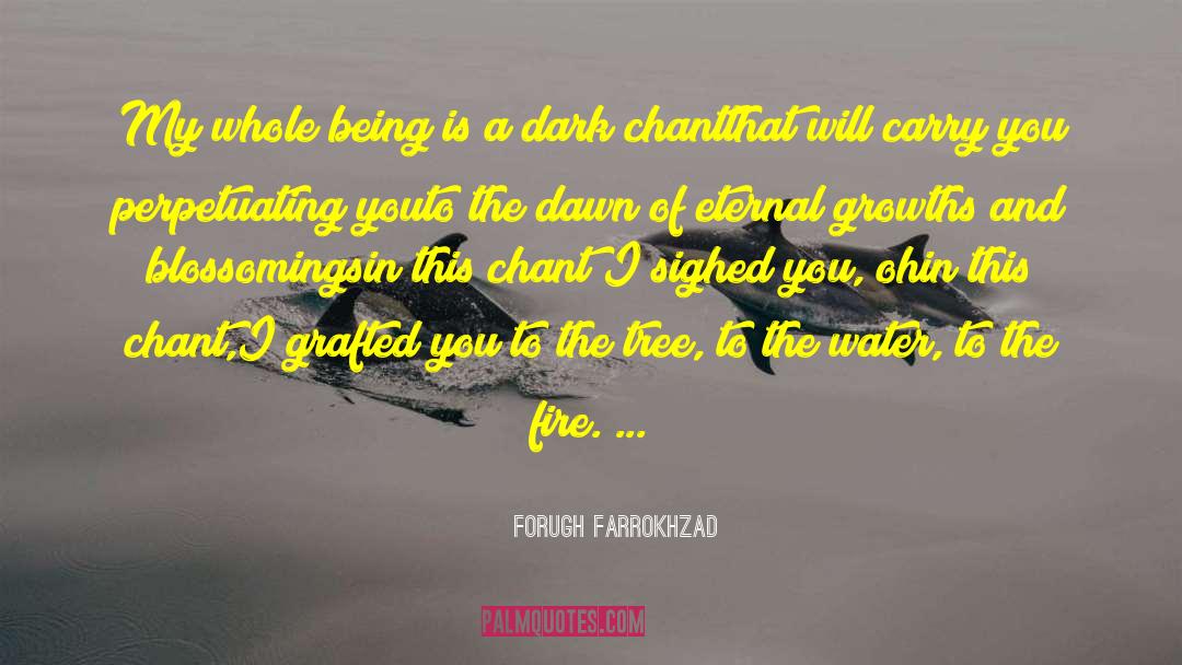 Birth Of The Fire Child quotes by Forugh Farrokhzad