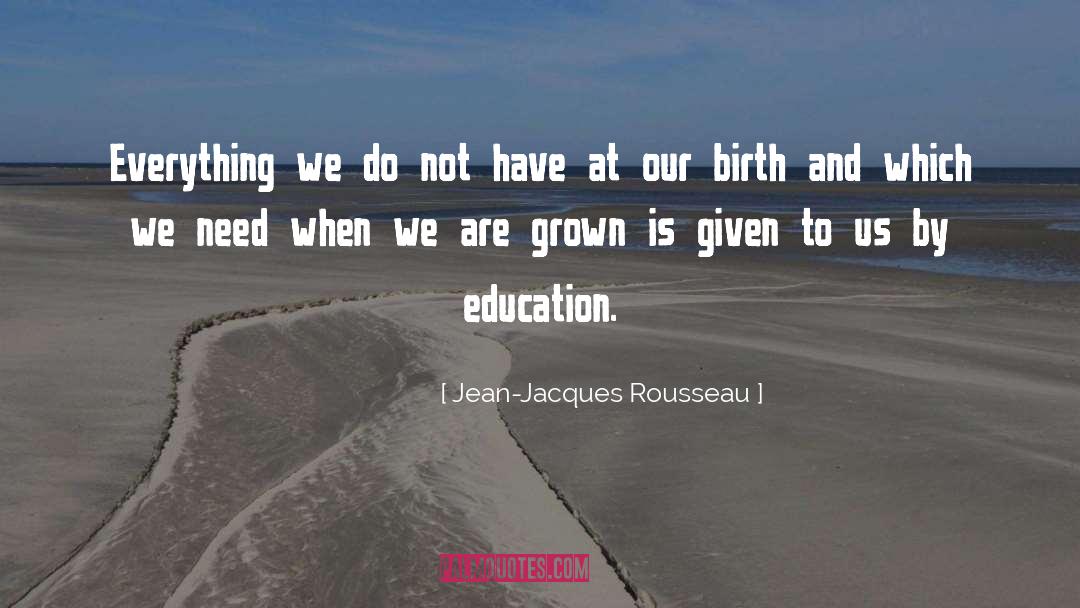 Birth Rate quotes by Jean-Jacques Rousseau