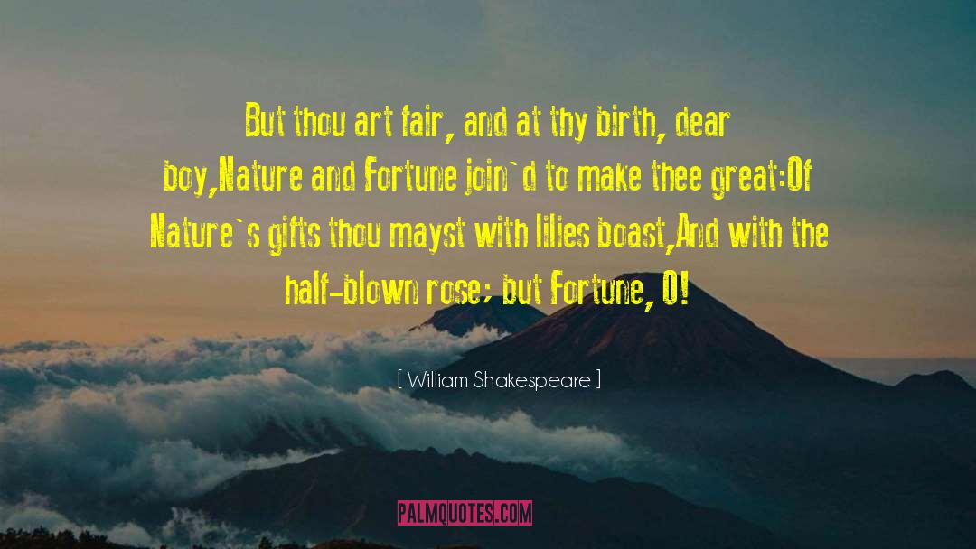 Birth Totem quotes by William Shakespeare