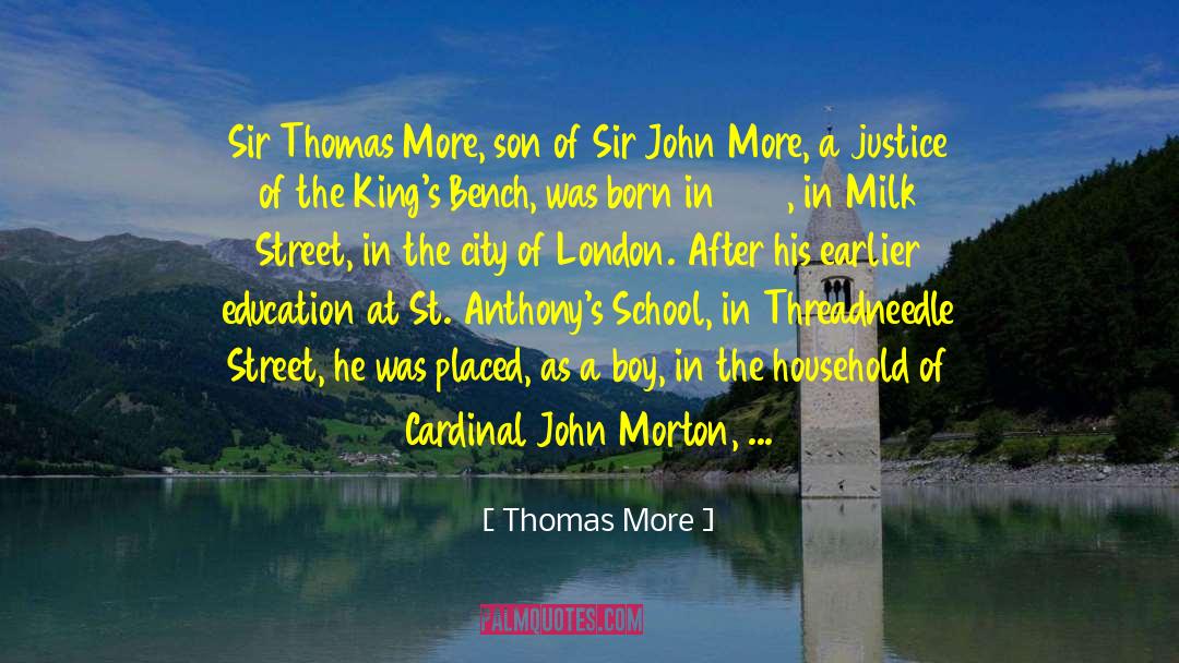 Birthday For Son quotes by Thomas More