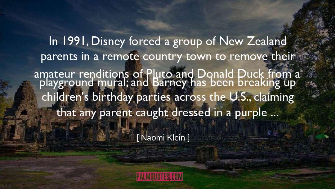 Birthday Parties quotes by Naomi Klein