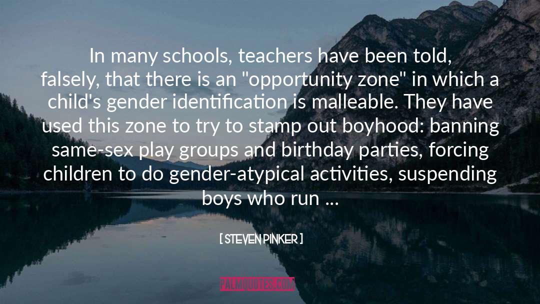 Birthday Parties quotes by Steven Pinker