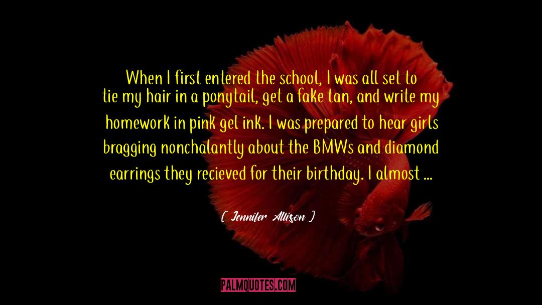 Birthday Parties quotes by Jennifer Allison
