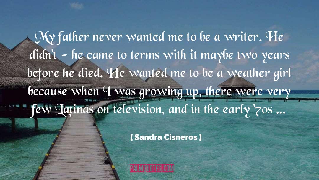 Birthday Weather quotes by Sandra Cisneros