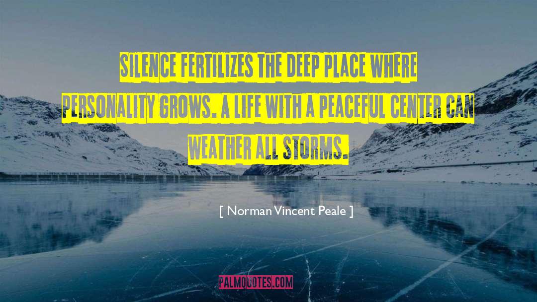 Birthday Weather quotes by Norman Vincent Peale