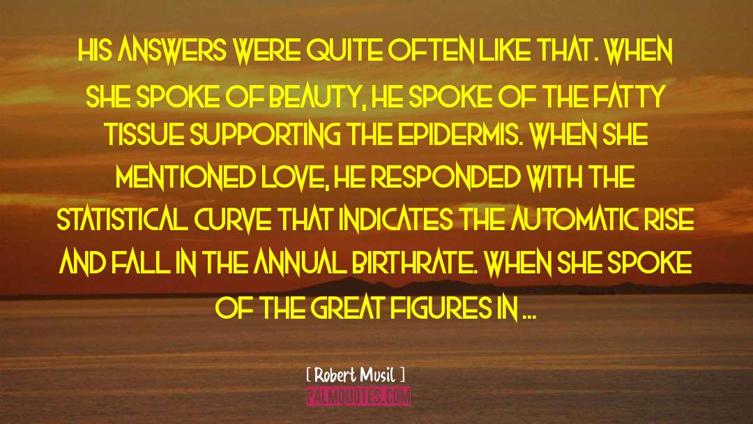 Birthrate quotes by Robert Musil