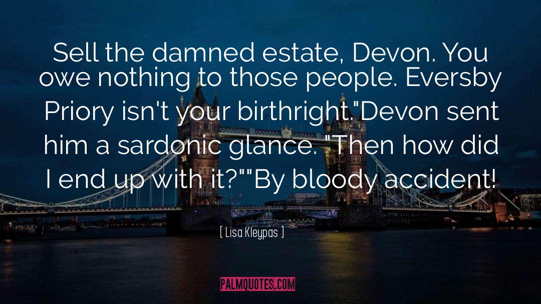 Birthright quotes by Lisa Kleypas