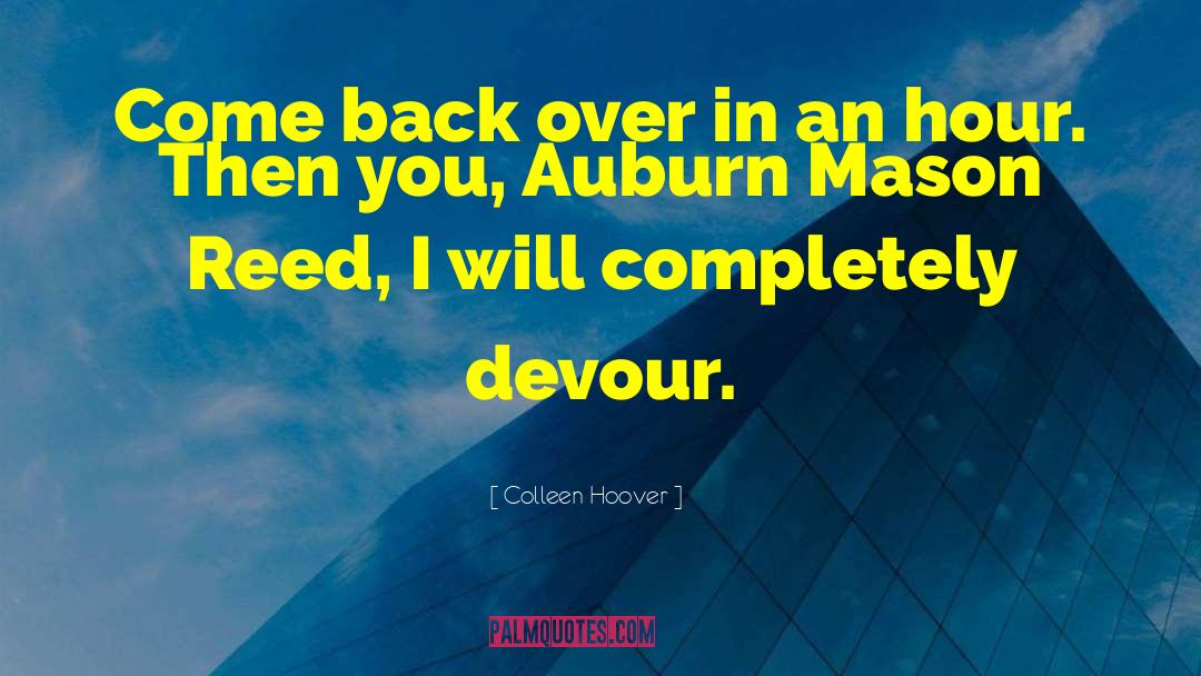 Biscotto Auburn quotes by Colleen Hoover