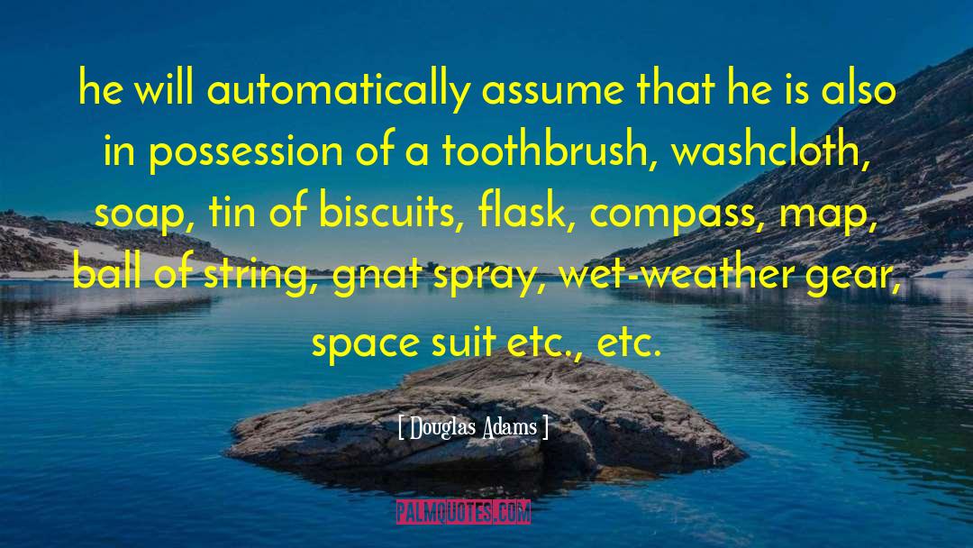 Biscuits quotes by Douglas Adams
