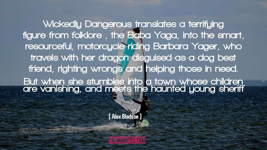 Bisexual Characters quotes by Alex Bledsoe