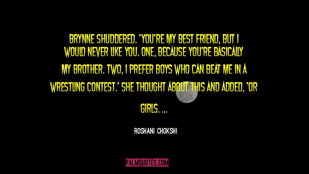 Bisexual Characters quotes by Roshani Chokshi