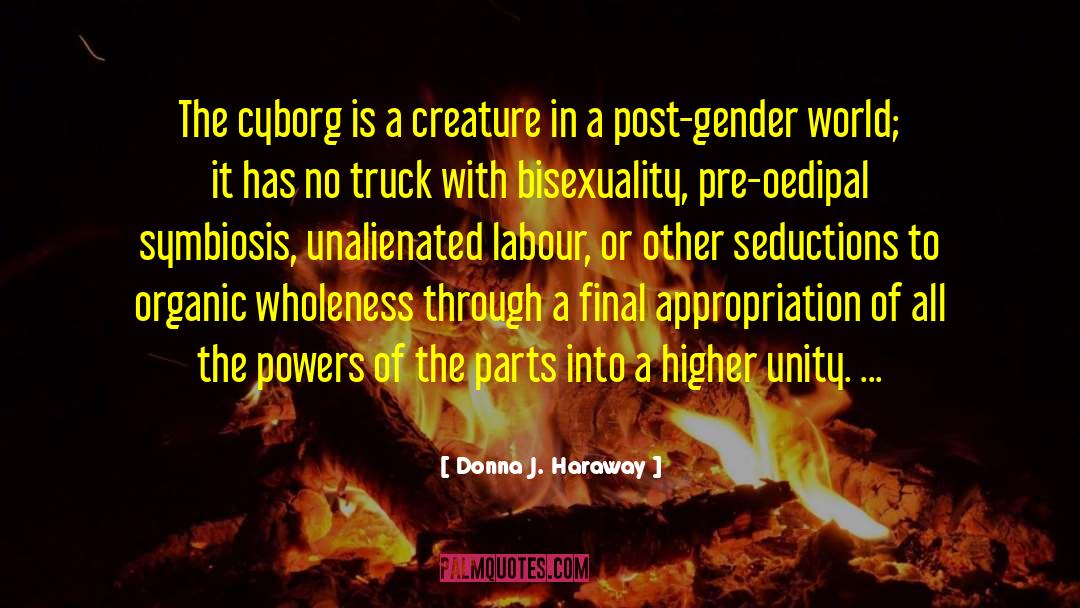 Bisexuality quotes by Donna J. Haraway