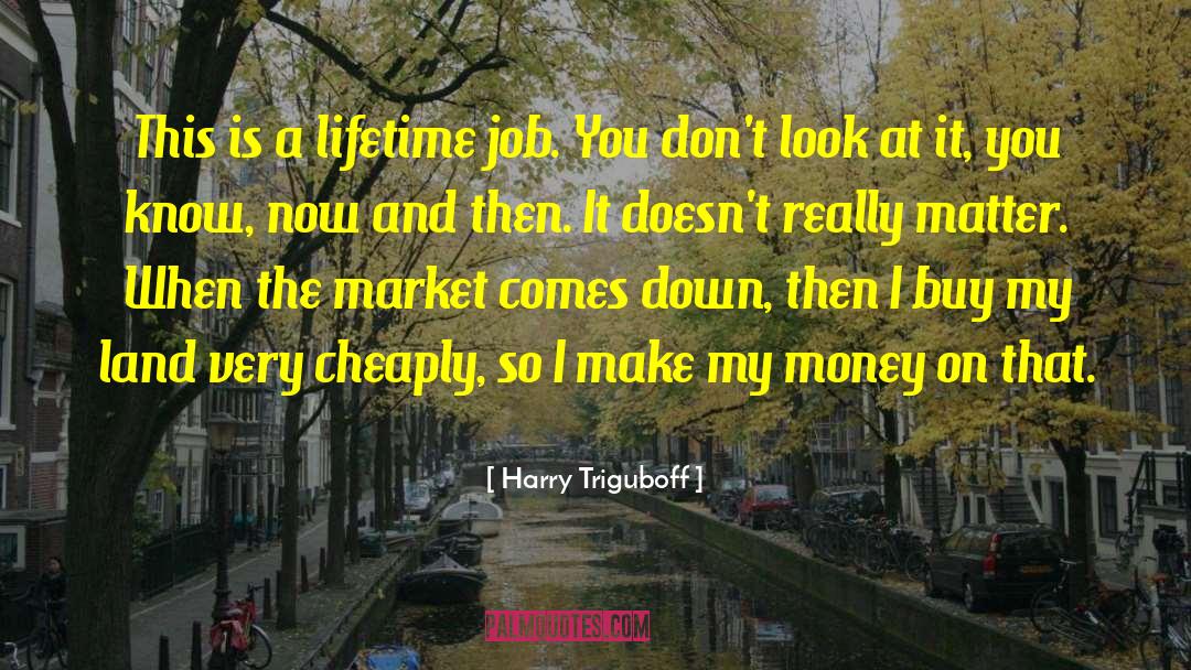 Bisher Market quotes by Harry Triguboff