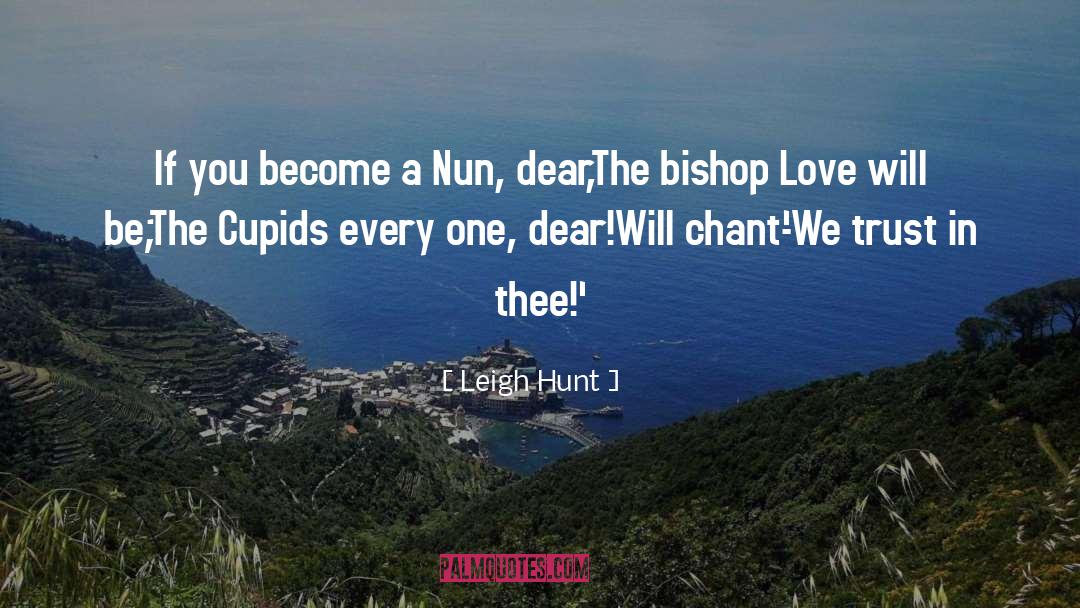 Bishop quotes by Leigh Hunt