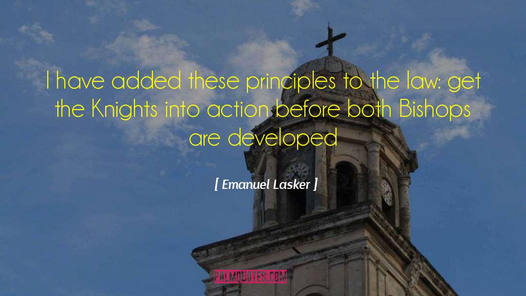 Bishops quotes by Emanuel Lasker