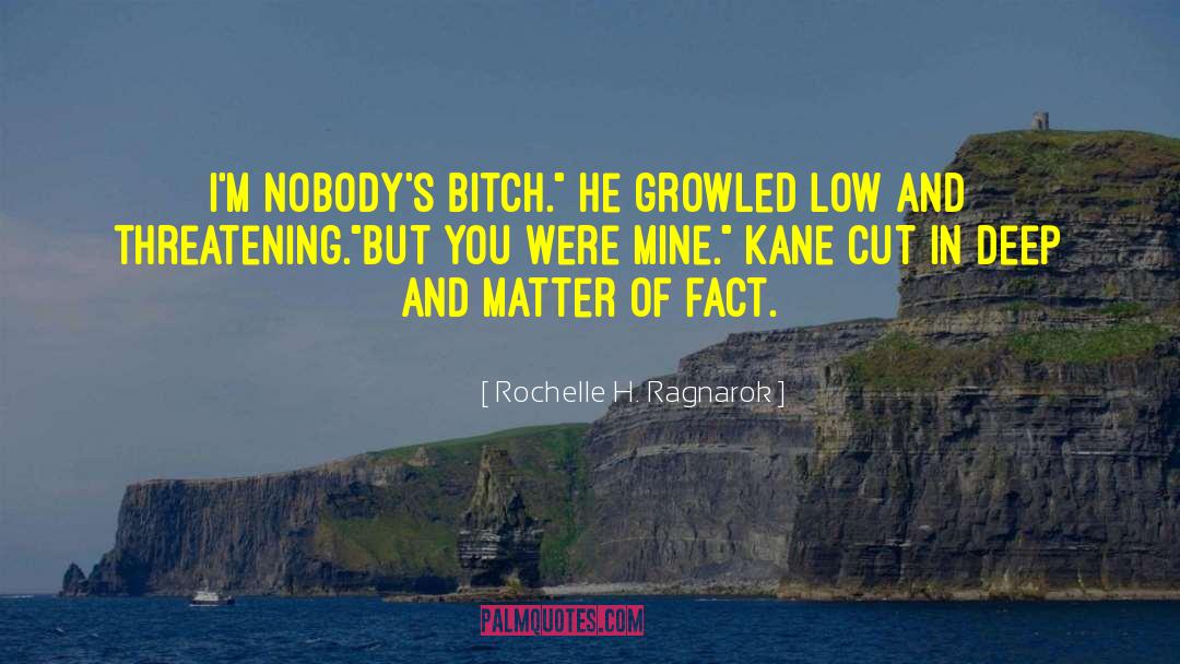 Bitchy quotes by Rochelle H. Ragnarok