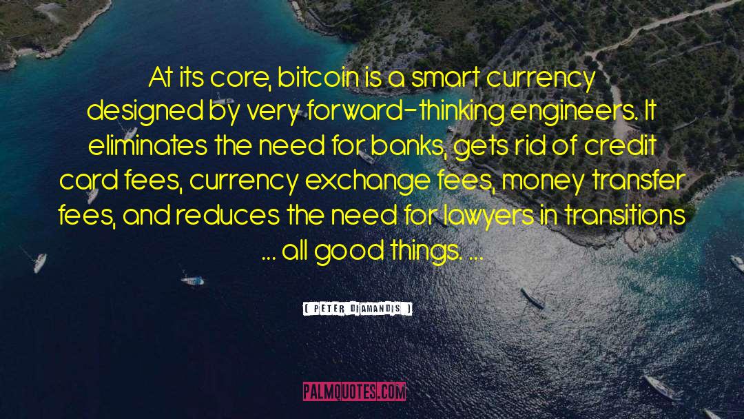Bitcoin quotes by Peter Diamandis
