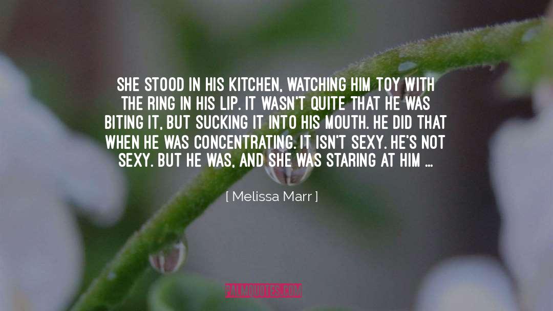 Biting quotes by Melissa Marr