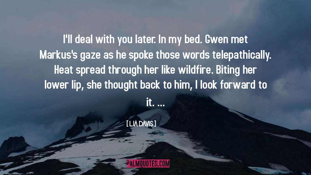 Biting quotes by Lia Davis