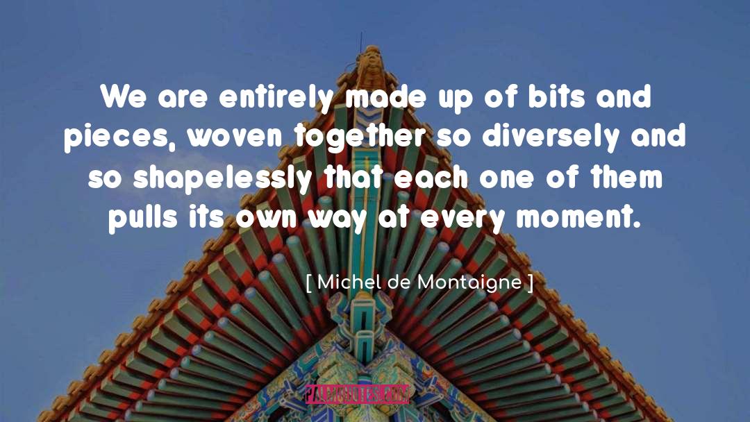 Bits And Pieces quotes by Michel De Montaigne