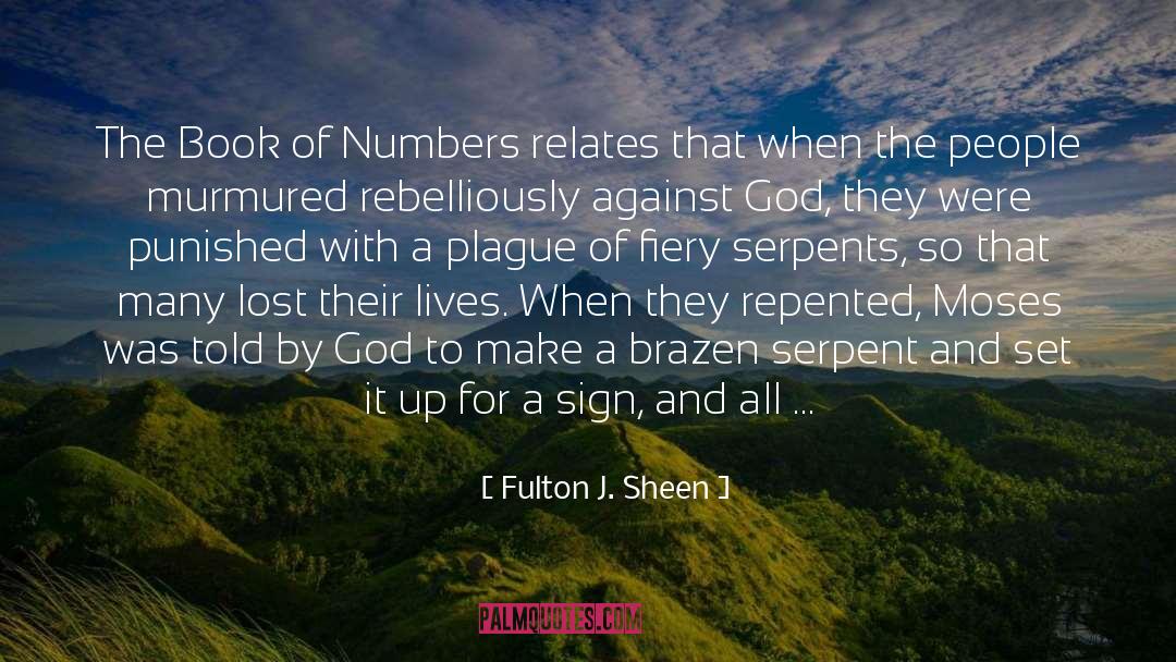 Bitten quotes by Fulton J. Sheen