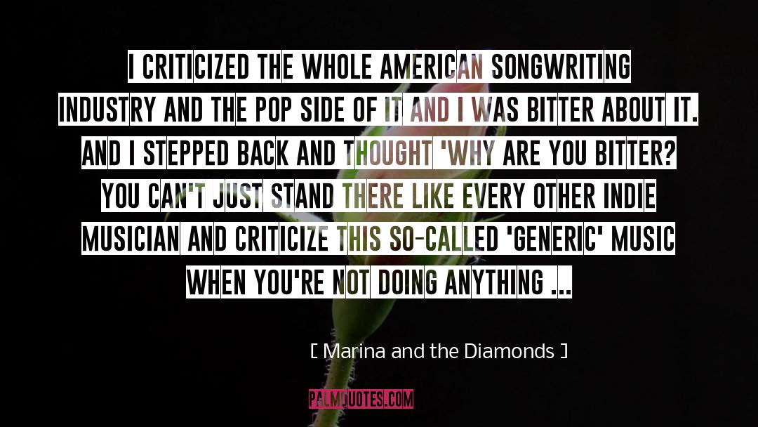 Bitter Aftertaste quotes by Marina And The Diamonds