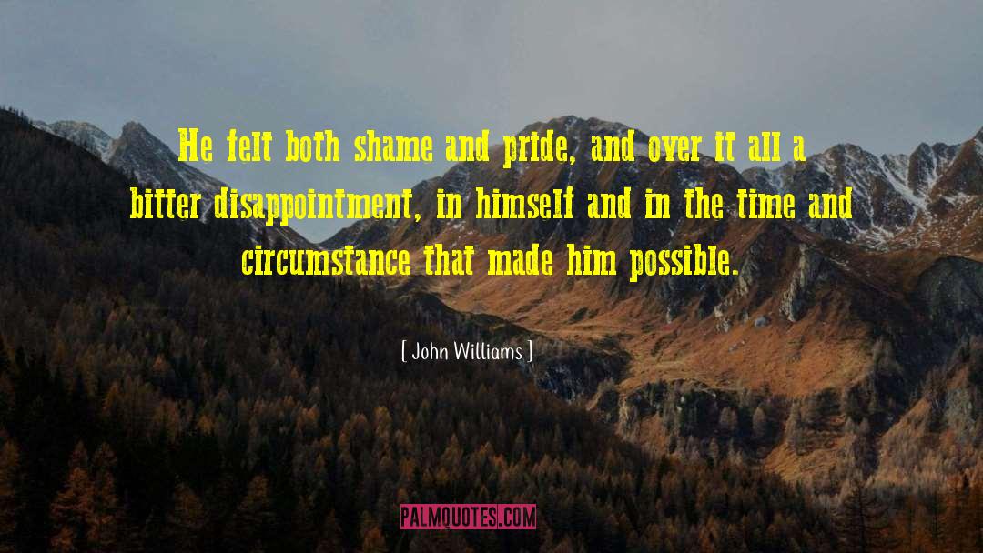 Bitter Disappointment quotes by John Williams