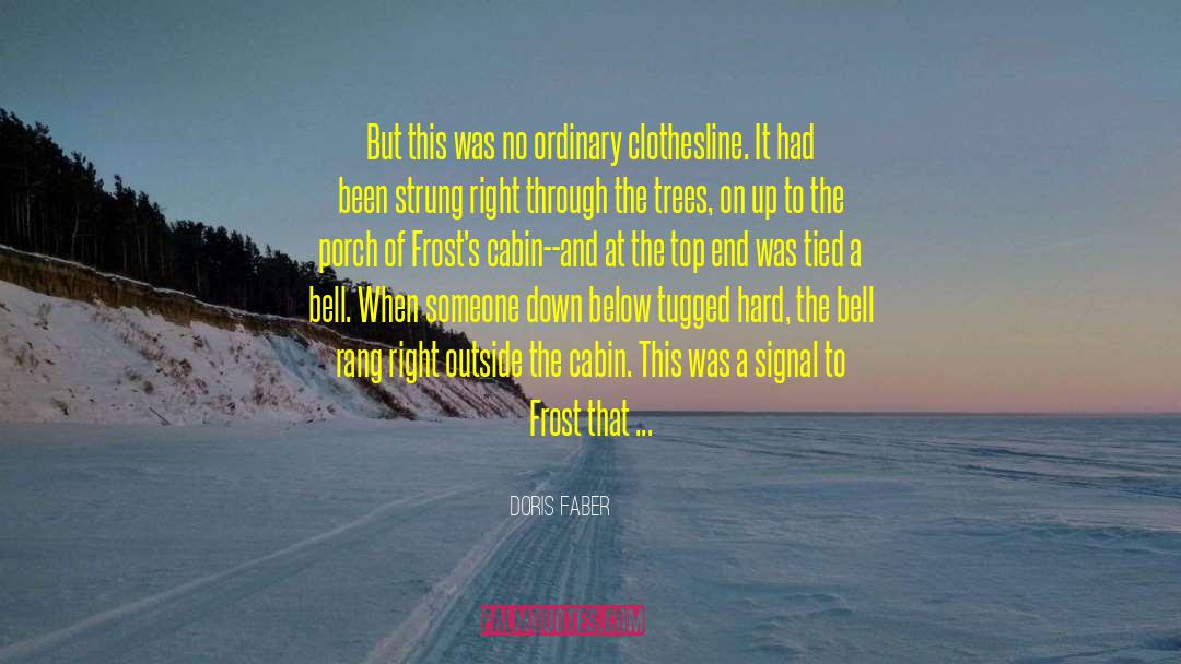 Bitter Frost Series quotes by Doris Faber