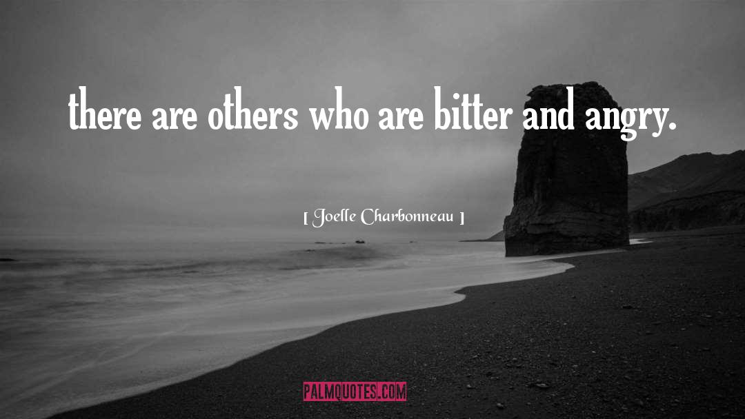 Bitter quotes by Joelle Charbonneau