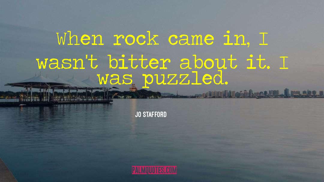 Bitter Sweet quotes by Jo Stafford
