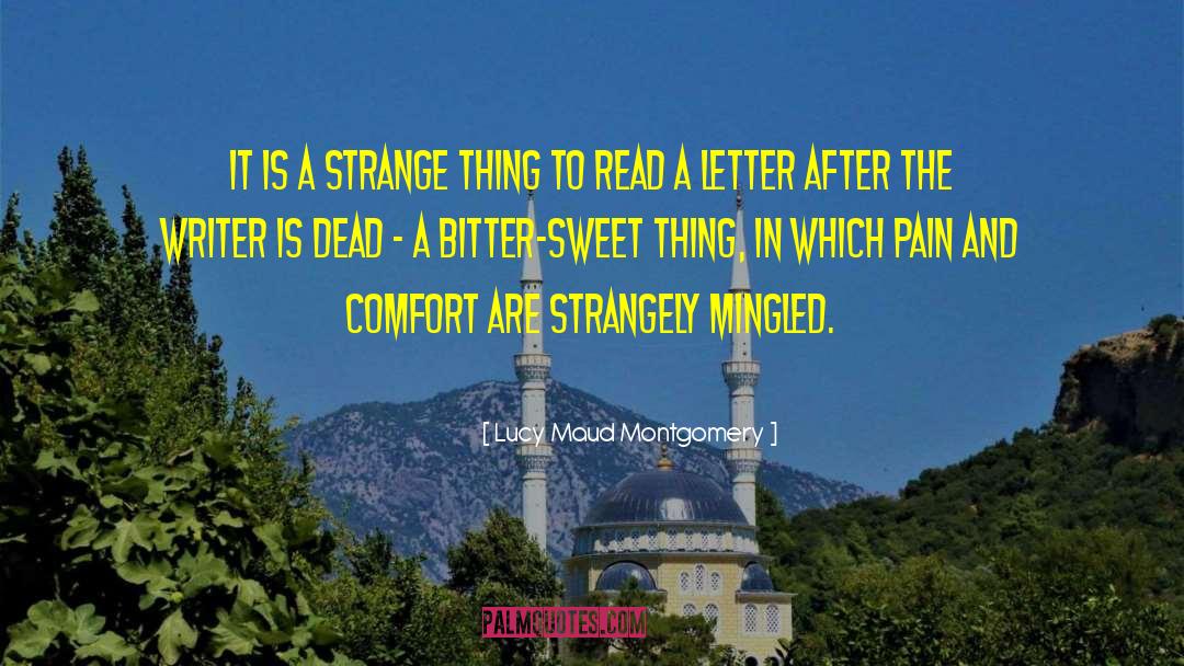 Bitter Sweet quotes by Lucy Maud Montgomery