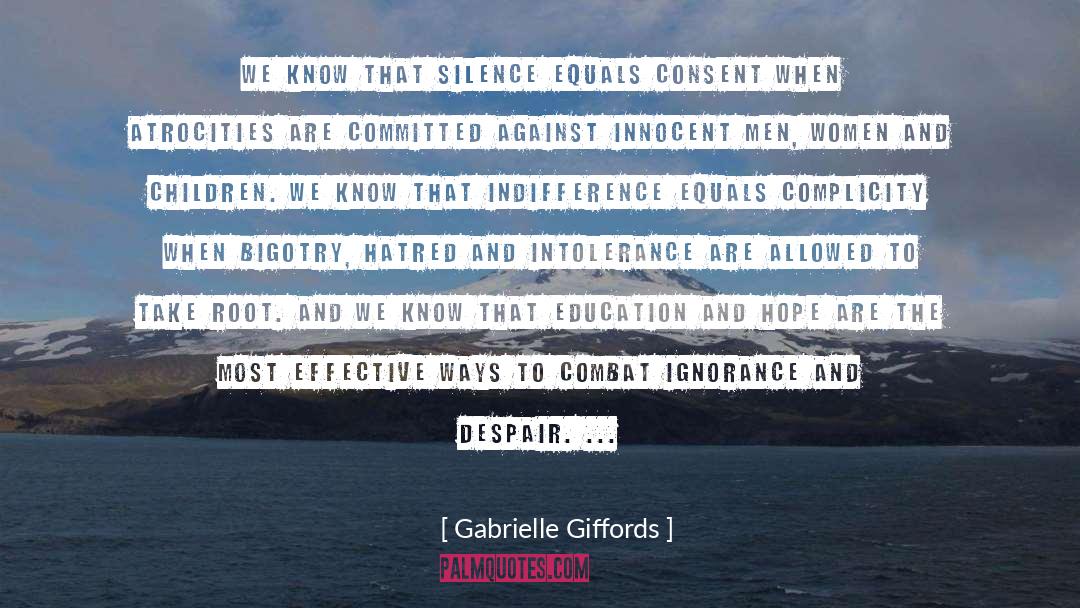 Bitterness And Hatred quotes by Gabrielle Giffords