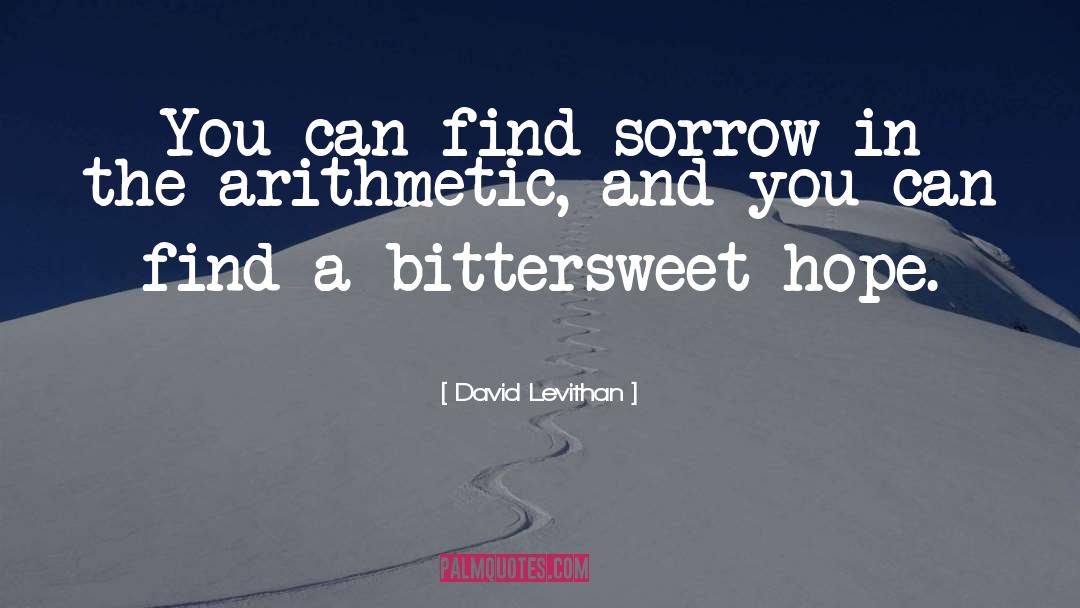 Bittersweet quotes by David Levithan