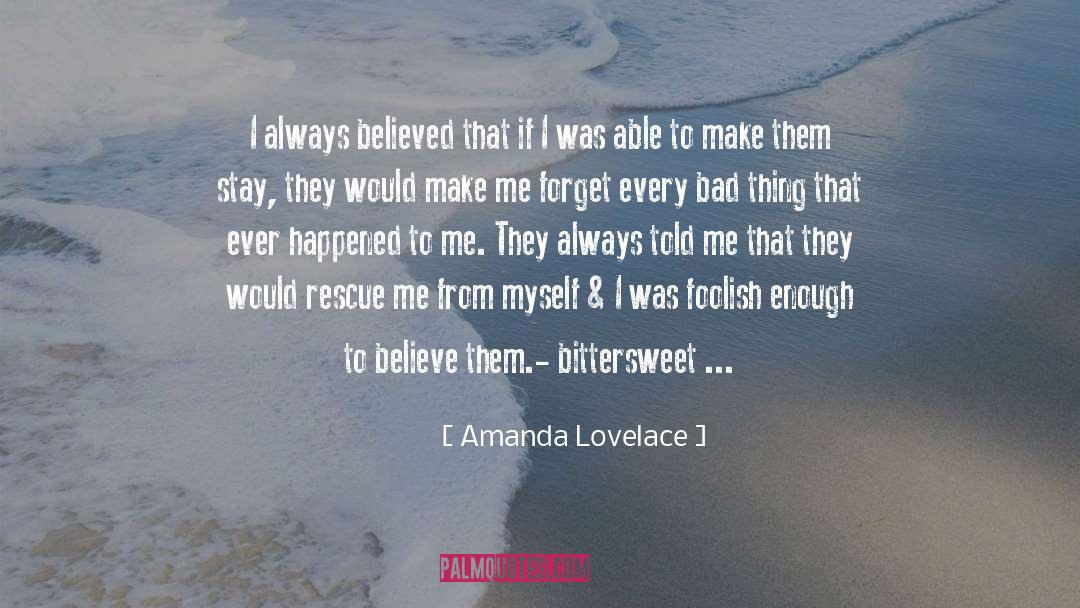 Bittersweet quotes by Amanda Lovelace