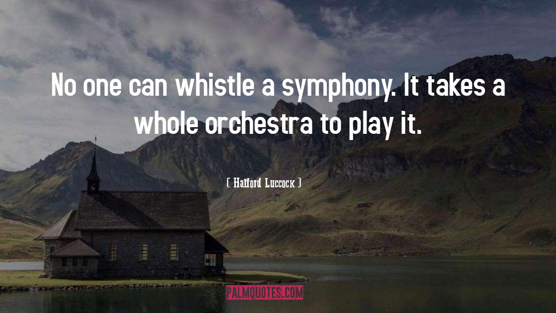 Bittersweet Symphony quotes by Halford Luccock