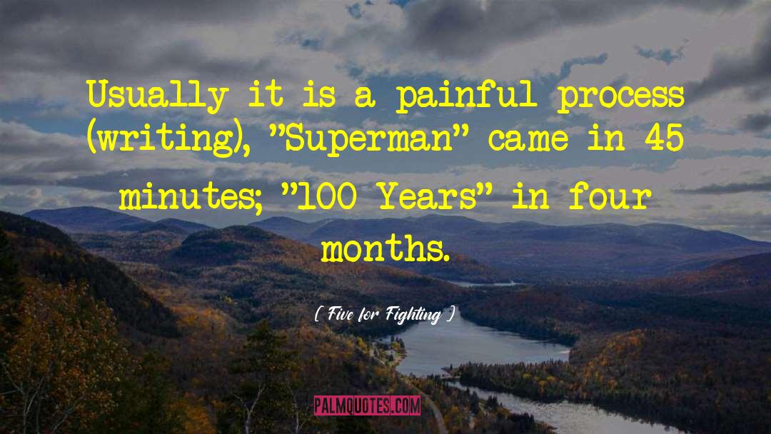 Bizarro Superman quotes by Five For Fighting