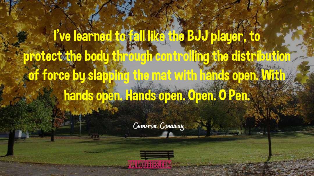 Bjj Inspirational quotes by Cameron Conaway