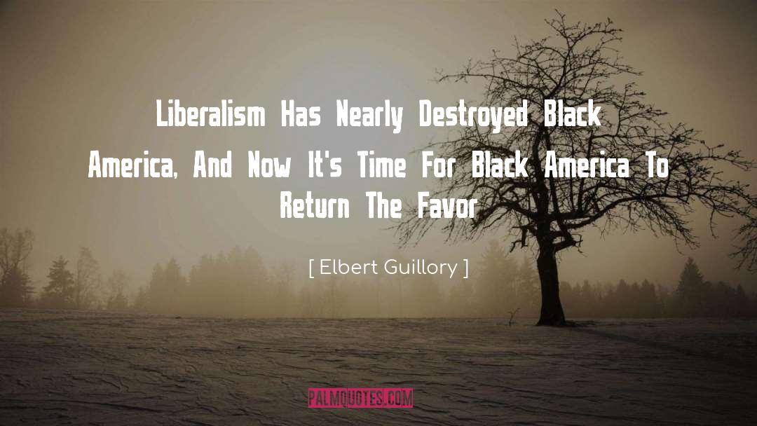 Black America quotes by Elbert Guillory