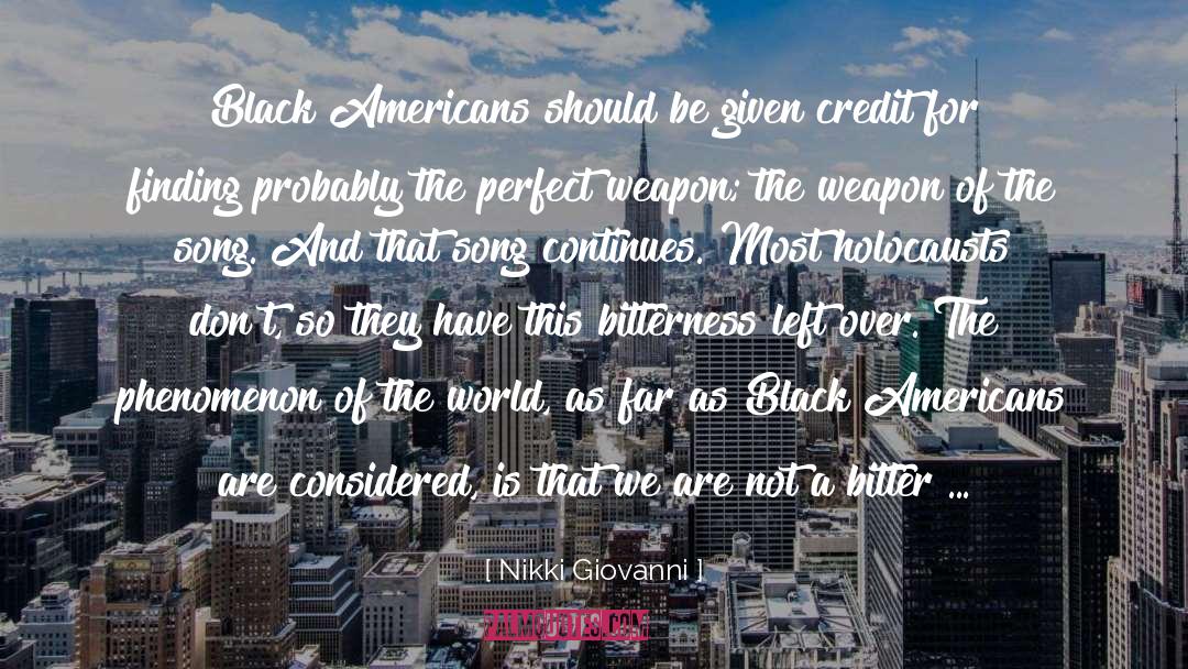 Black Americans quotes by Nikki Giovanni