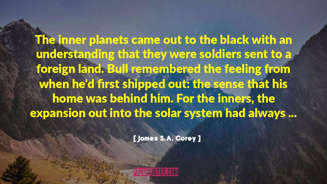 Black And Educated quotes by James S.A. Corey