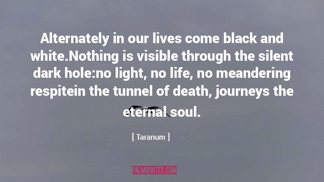 Black And White quotes by Taranum