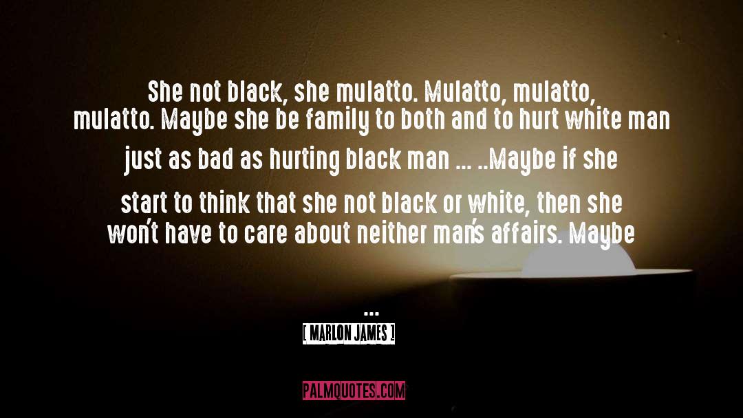 Black And White quotes by Marlon James