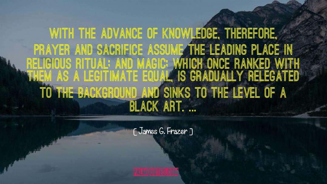 Black Art quotes by James G. Frazer