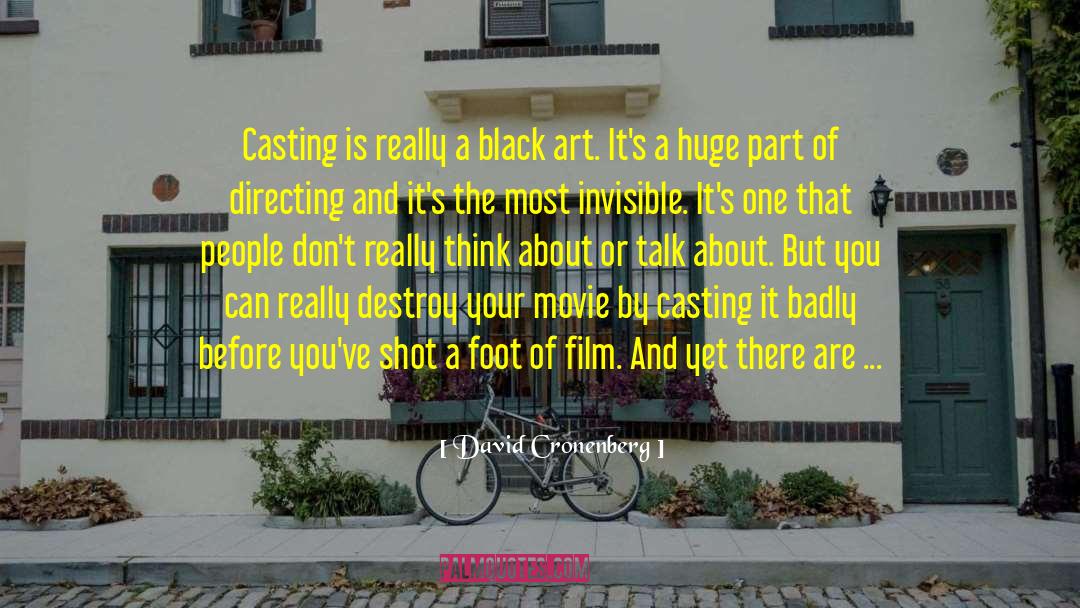 Black Art quotes by David Cronenberg