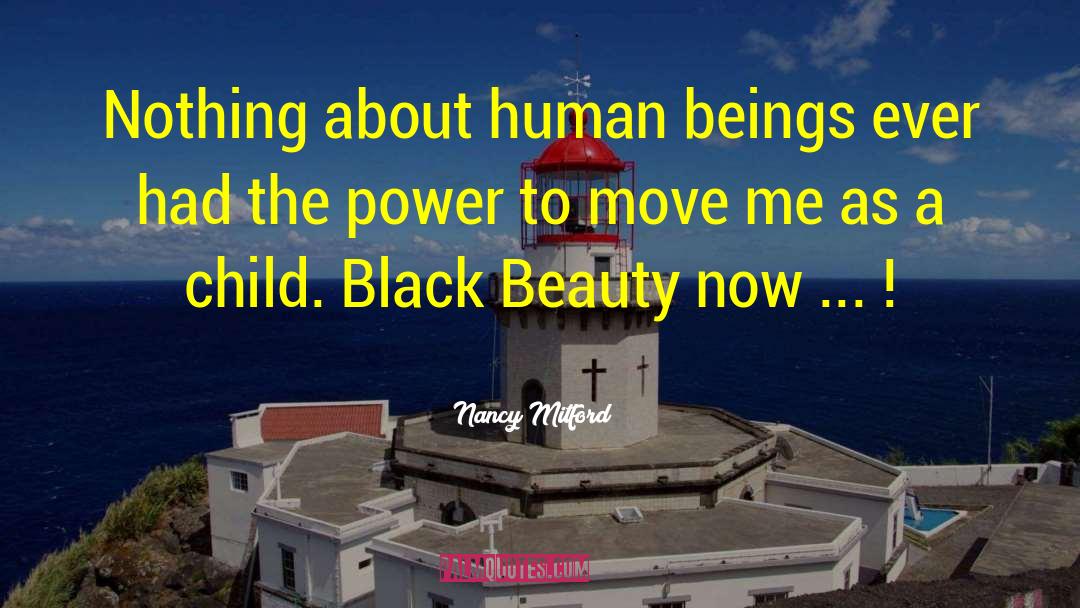 Black Beauty quotes by Nancy Mitford