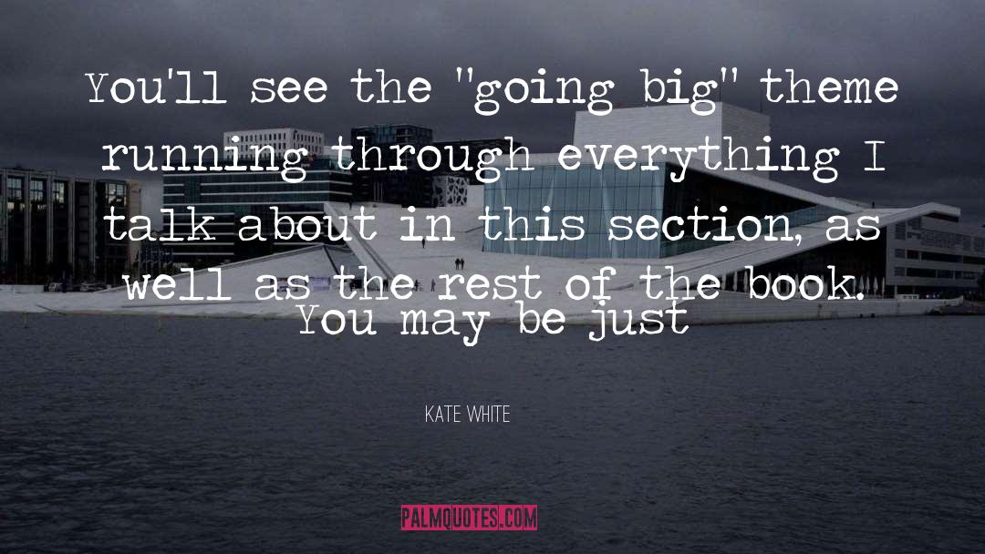 Black Book quotes by Kate White