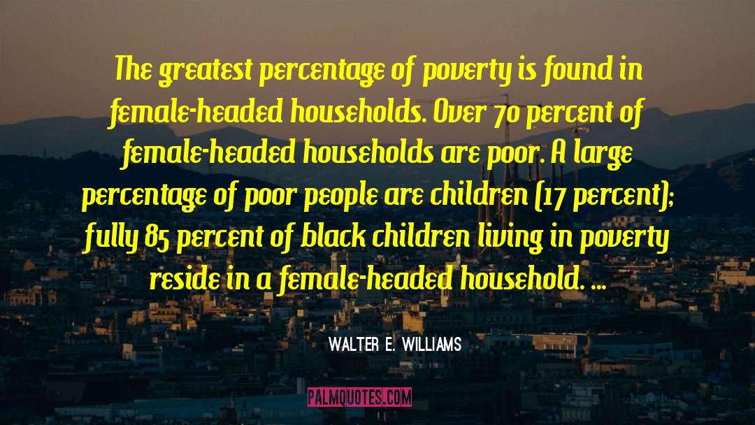 Black Children quotes by Walter E. Williams