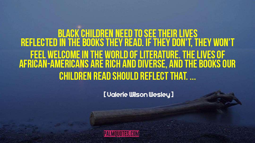 Black Children quotes by Valerie Wilson Wesley