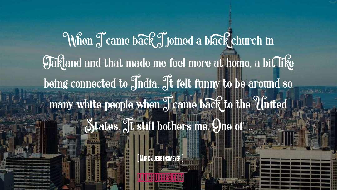 Black Church quotes by Mark Juergensmeyer